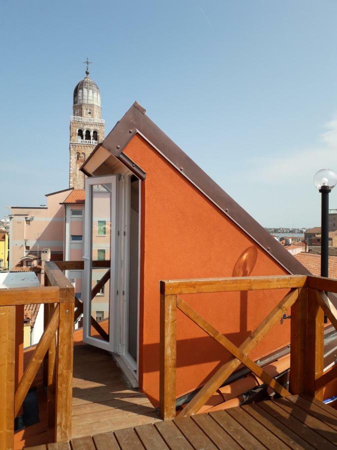 Apartamento Mansarda Settimo Cielo Chioggia Exterior foto